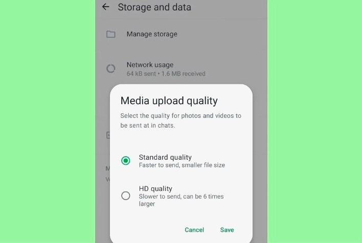 A New Feature for WhatsApp Will Allow All Media Uploads to Be in High Definition Report (2)